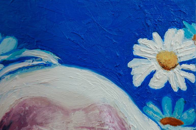 Original Contemporary People Painting by Mihai Cotiga