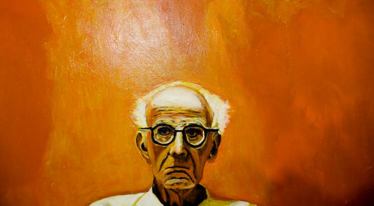 Original Contemporary People Painting by Mihai Cotiga