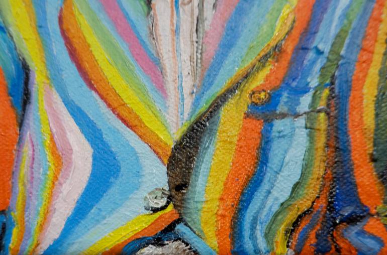 Original Figurative Men Painting by Mihai Cotiga