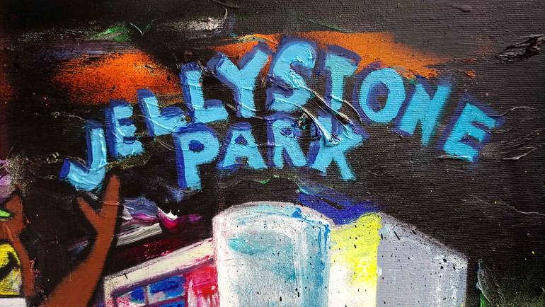 Original Figurative Architecture Painting by Mihai Cotiga