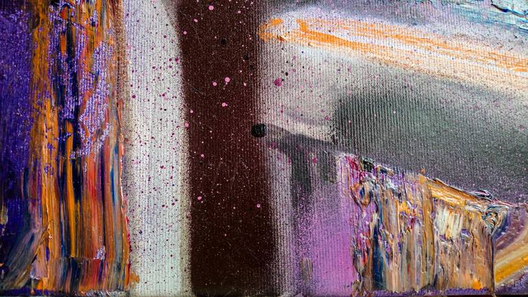 Original Figurative Landscape Painting by Mihai Cotiga