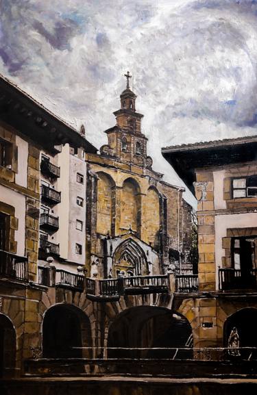 Print of Figurative Architecture Paintings by Mihai Cotiga