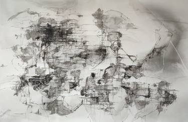 Original Abstract Drawings by Dorota Jedrusik