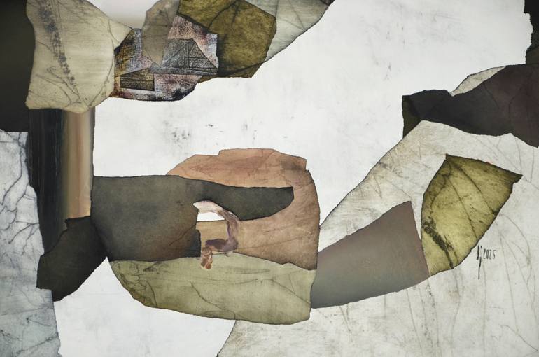 Original Contemporary Abstract Painting by Dorota Jedrusik