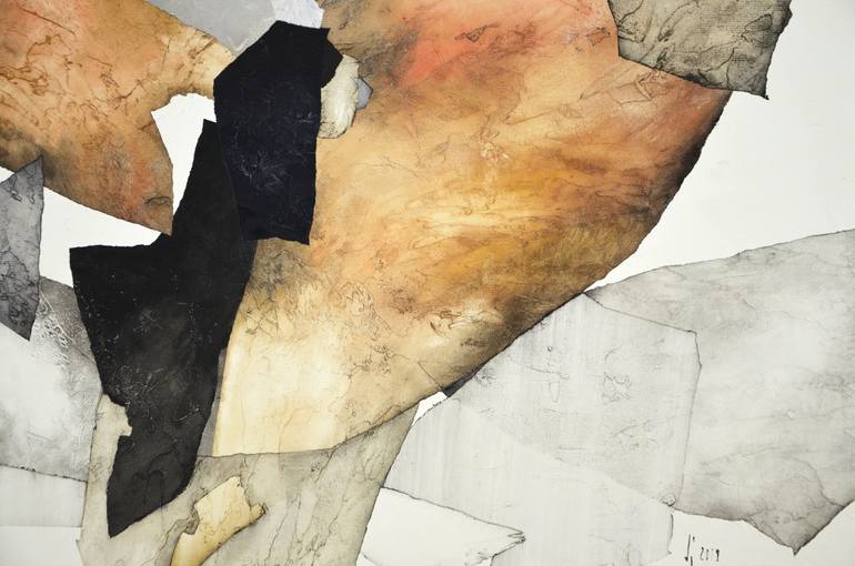 Original Abstract Painting by Dorota Jedrusik