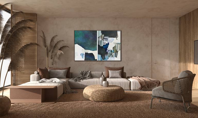 Original Modernism Abstract Painting by Dorota Jedrusik