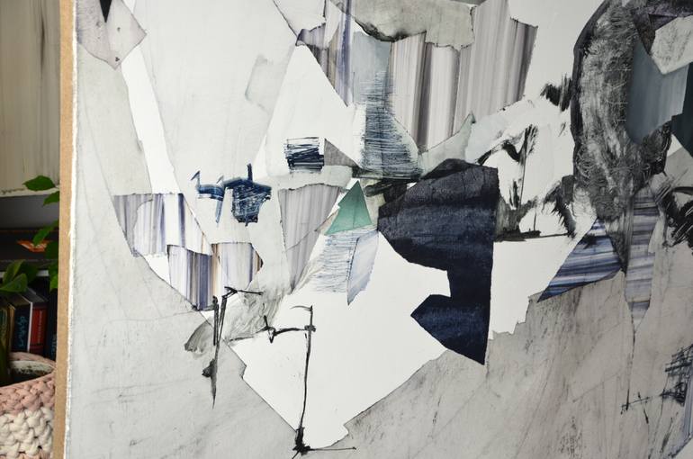 Original Modernism Abstract Painting by Dorota Jedrusik
