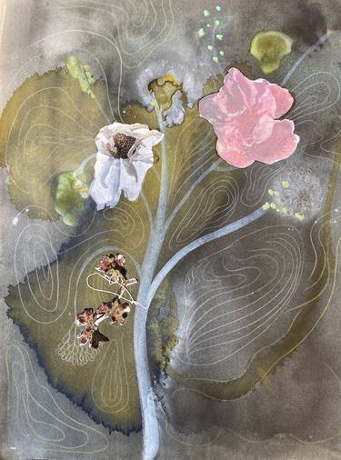 Print of Floral Drawings by marjan jaspers