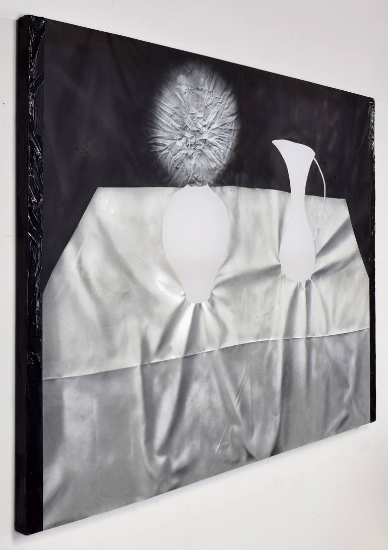 Original Abstract Still Life Painting by Mike Carney