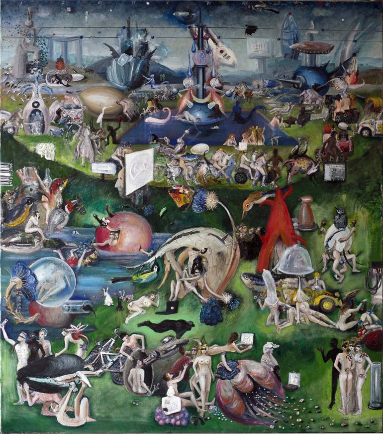 The Garden Of Earthly Delights Painting By Georg Redzek Saatchi Art