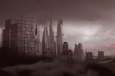 Original Surrealism Architecture Digital by Gj Albers
