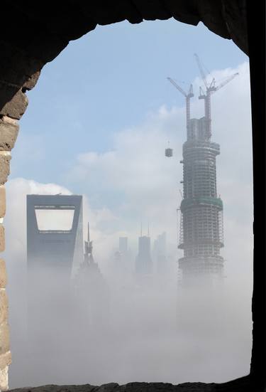 View from Tower of Babel II Shanghai - Limited Edition of 10 thumb