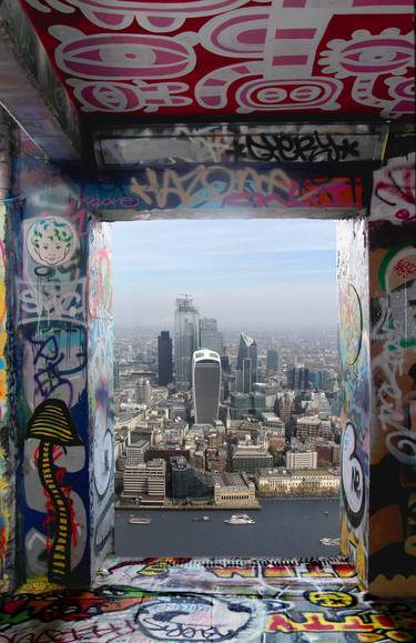 View from Tower of Babel IV London - Limited Edition of 10 thumb