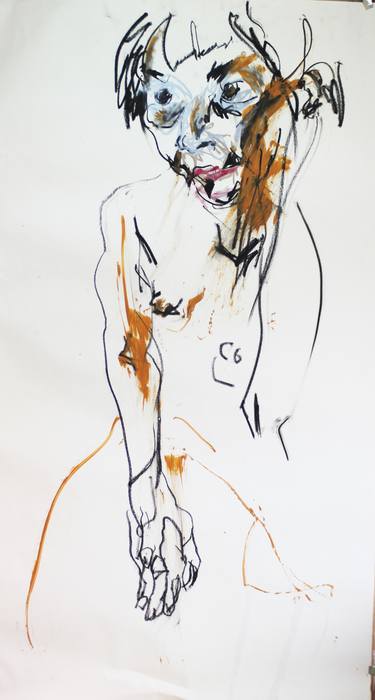 Original Nude Drawings by Ludwig Smet