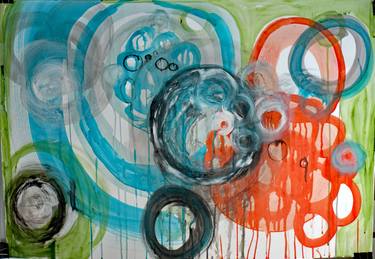 Original Abstract Paintings by Marina Dewit