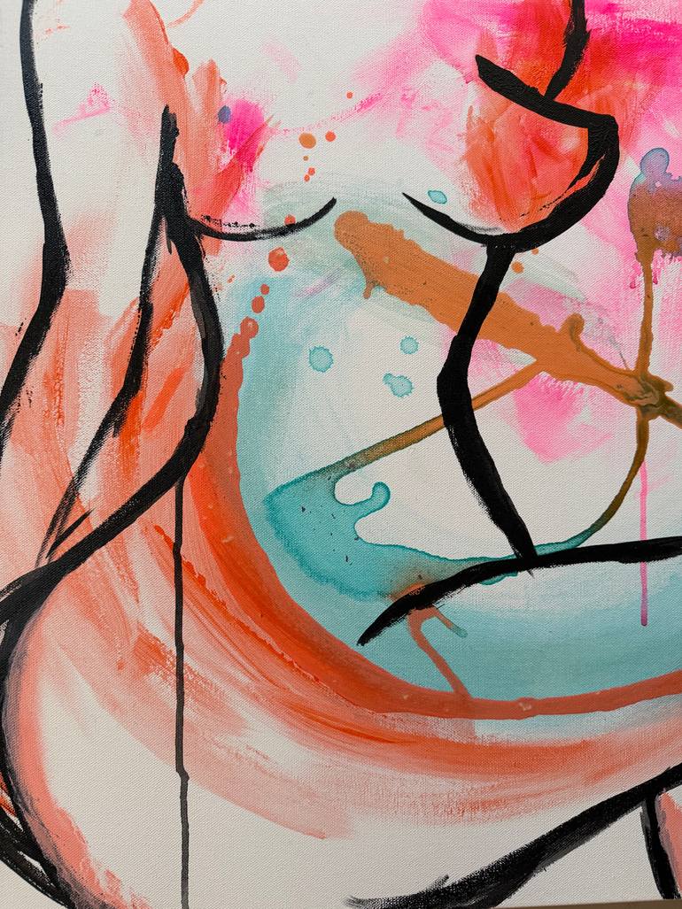 Original Contemporary Abstract Painting by Deanna Delgado