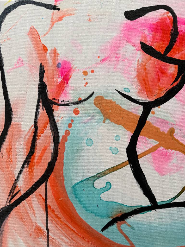 Original Contemporary Abstract Painting by Deanna Delgado