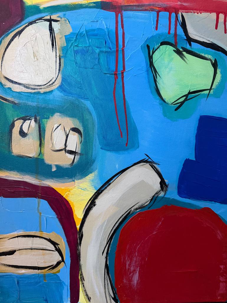 Original Abstract Painting by Deanna Delgado
