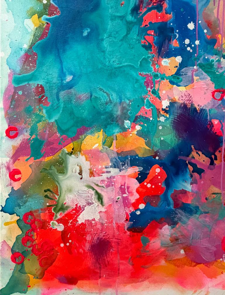 Original Contemporary Abstract Painting by Deanna Delgado