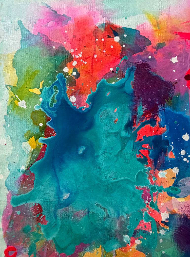 Original Contemporary Abstract Painting by Deanna Delgado