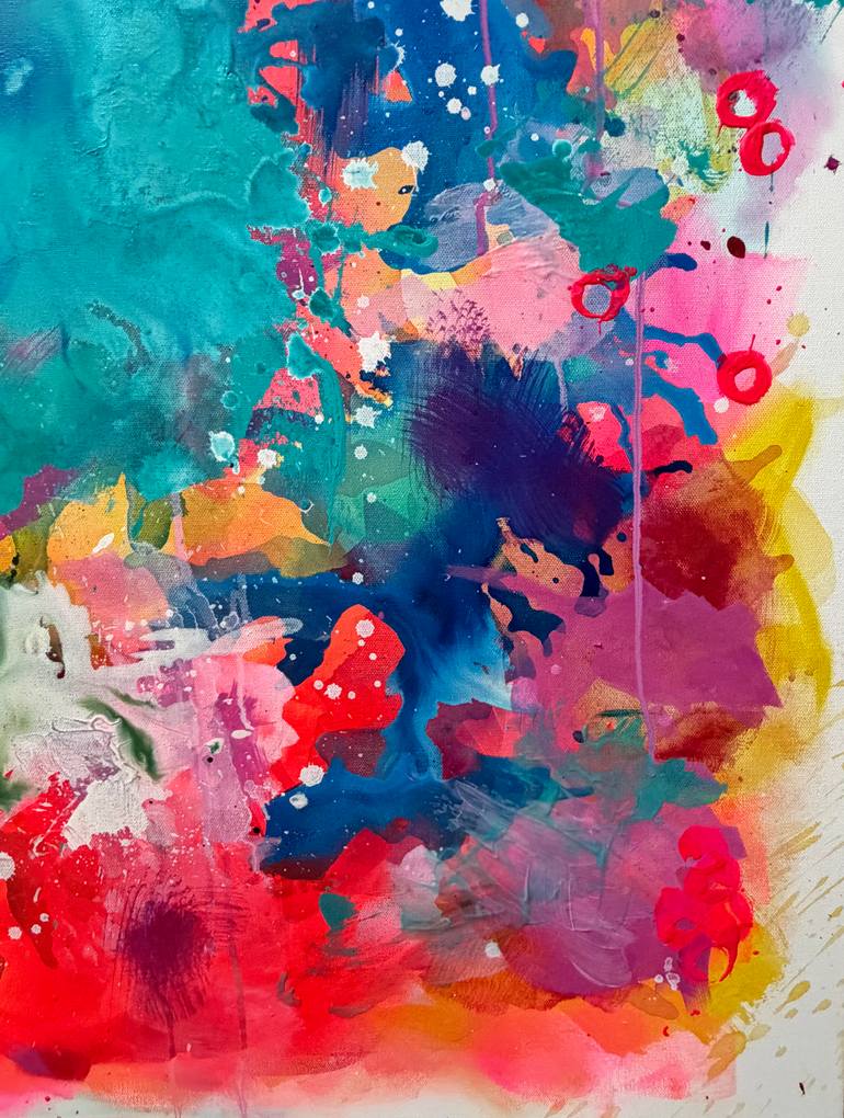 Original Contemporary Abstract Painting by Deanna Delgado