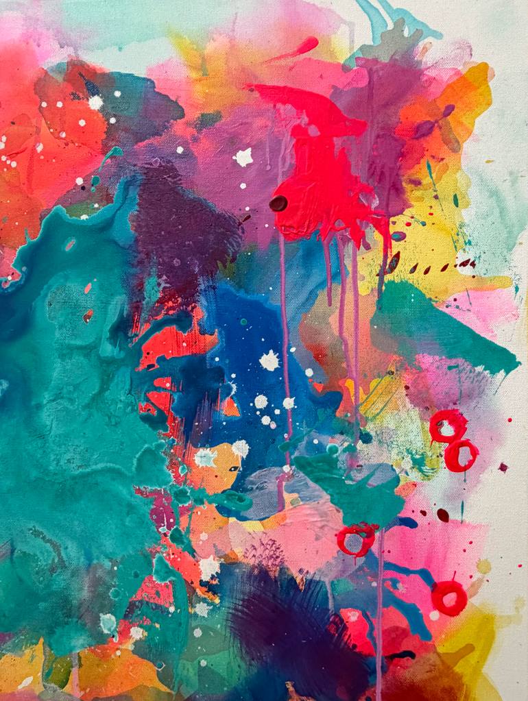 Original Contemporary Abstract Painting by Deanna Delgado