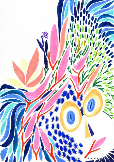 Print of Patterns Drawings by Elena Blanco
