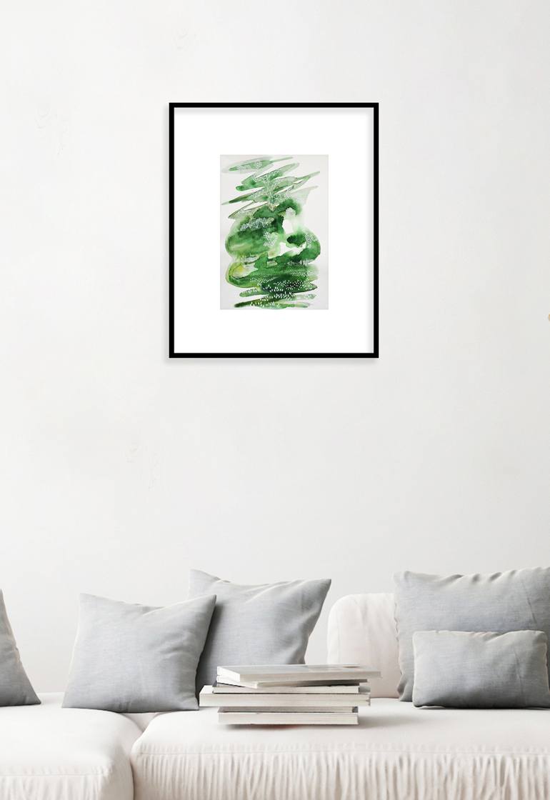 Original Abstract Nature Painting by Elena Blanco