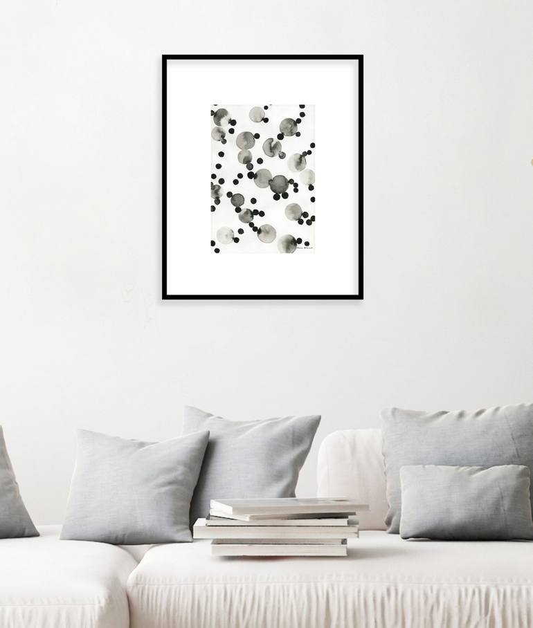 Original Abstract Nature Drawing by Elena Blanco