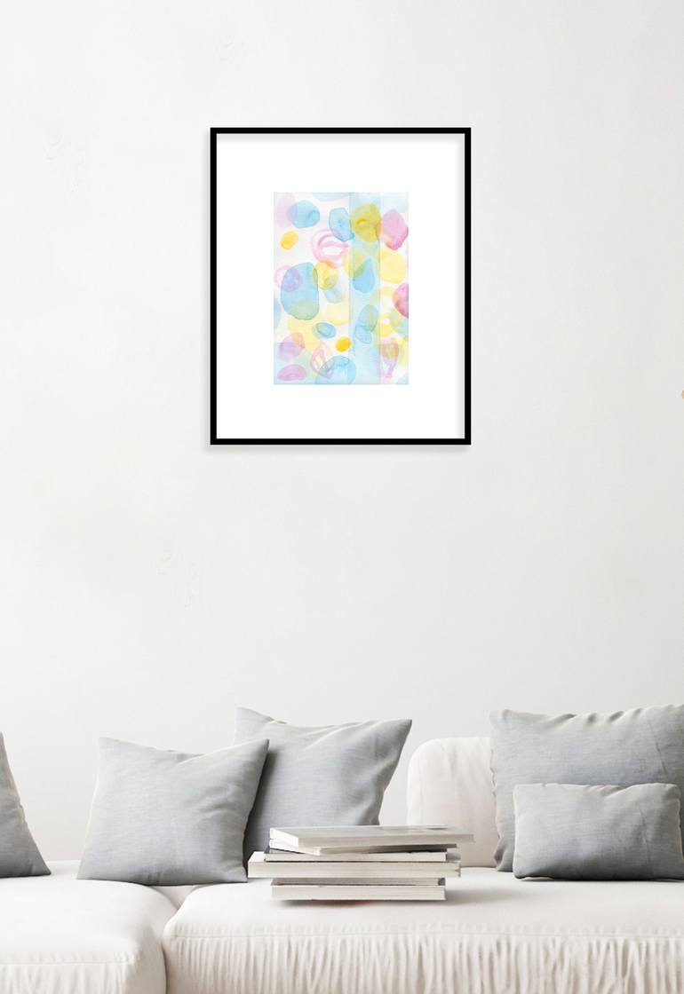 Original Modern Abstract Painting by Elena Blanco