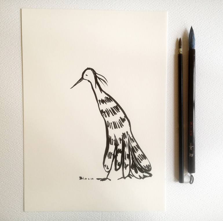 Original Illustration Animal Drawing by Elena Blanco