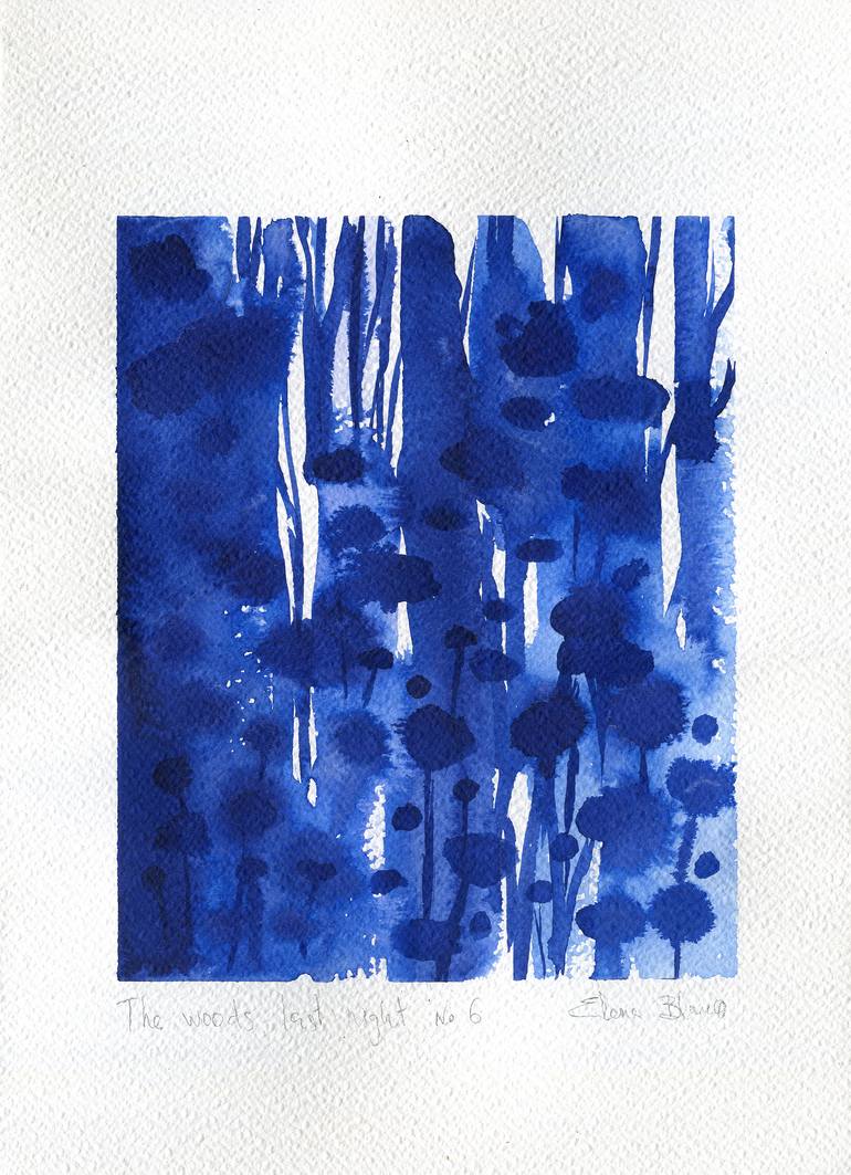 Original Abstract Nature Painting by Elena Blanco