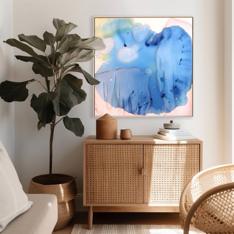 Original Abstract Expressionism Abstract Painting by Melissa Mcgill
