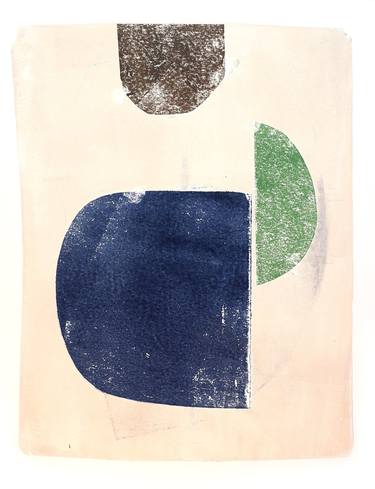 Original Minimalism Abstract Printmaking by Melissa McGill