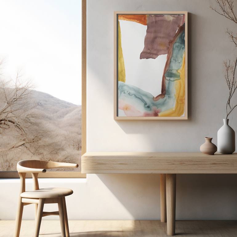 Original Abstract Expressionism Abstract Painting by Melissa Mcgill