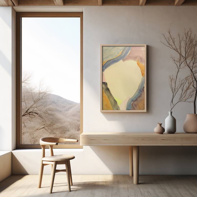 Original Abstract Expressionism Abstract Painting by Melissa Mcgill