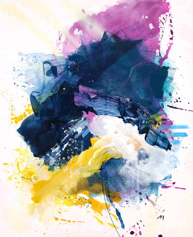Original Abstract Expressionism Landscape Paintings by Melissa Mcgill