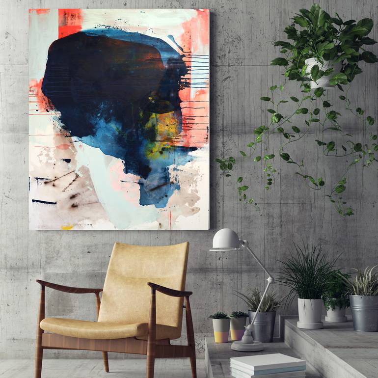 Original Abstract Expressionism Abstract Painting by Melissa Mcgill