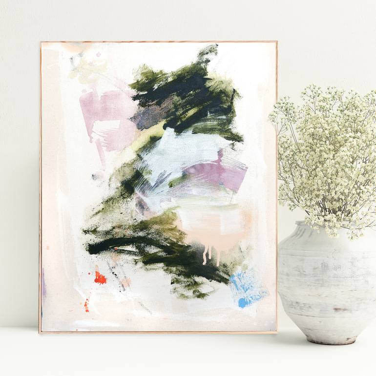 Original Abstract Expressionism Abstract Painting by Melissa McGill