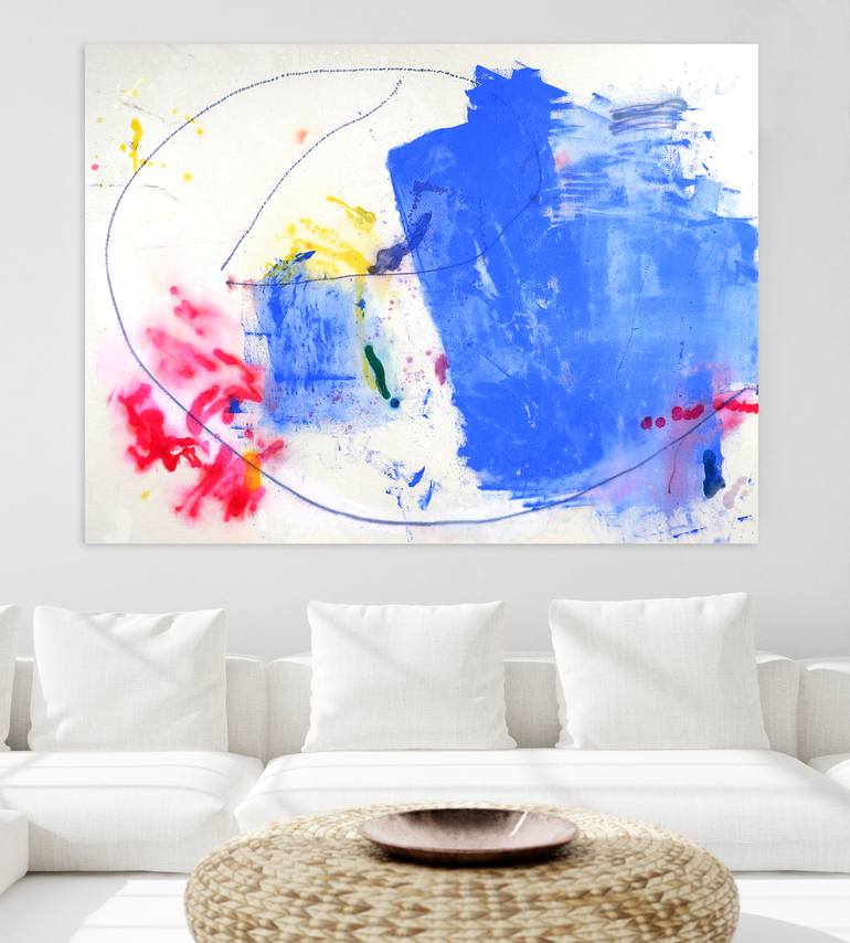 Original Abstract Expressionism Abstract Painting by Melissa McGill