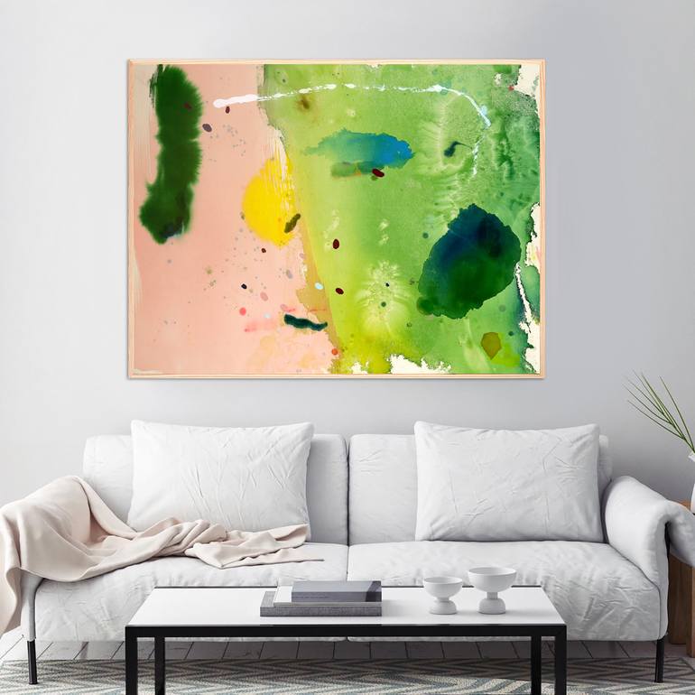 Original Abstract Expressionism Abstract Painting by Melissa McGill