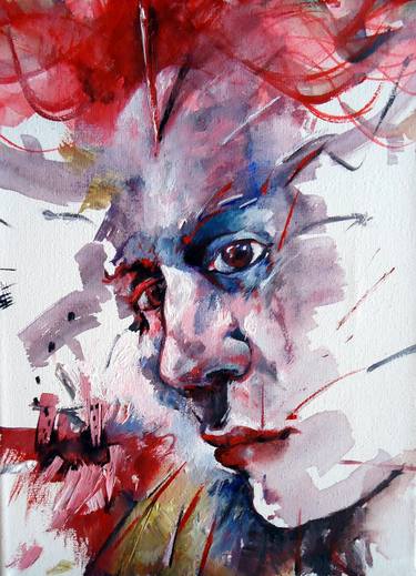 Original People Paintings by Mariana De Marchi