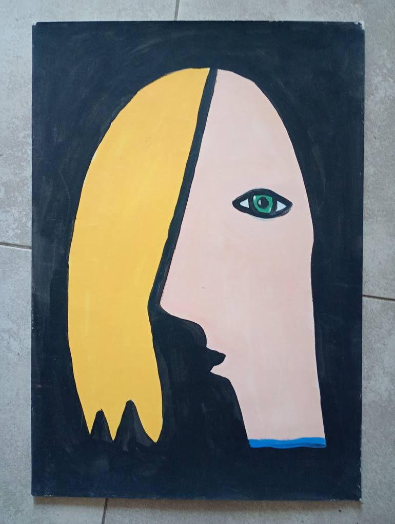 Original Portraiture People Painting by Pavlo Ponomarenko