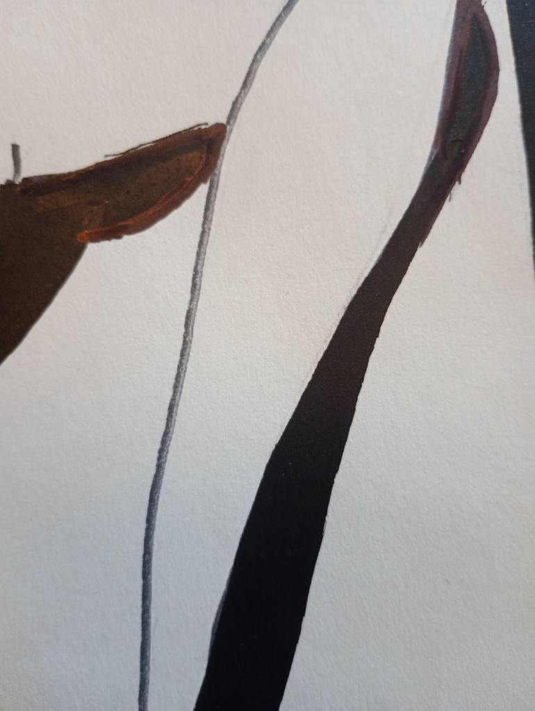 Original Figurative Nude Drawing by Pavlo Ponomarenko