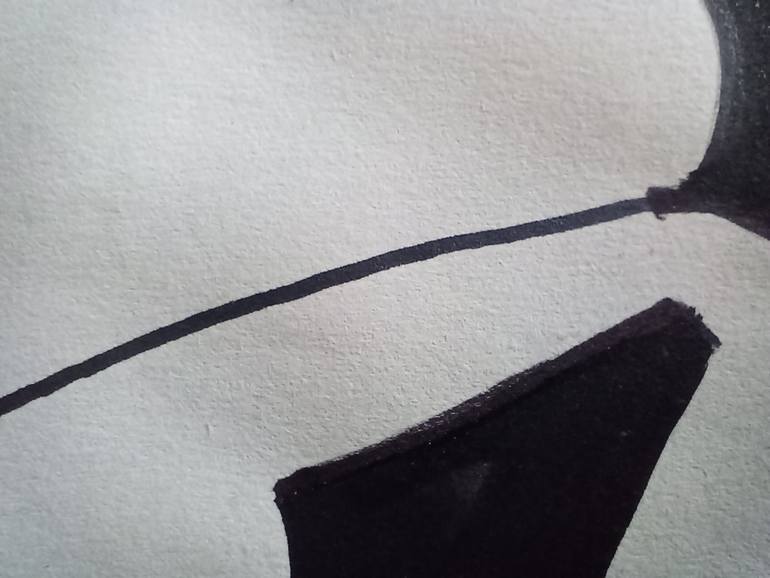 Original Conceptual Erotic Drawing by Pavlo Ponomarenko