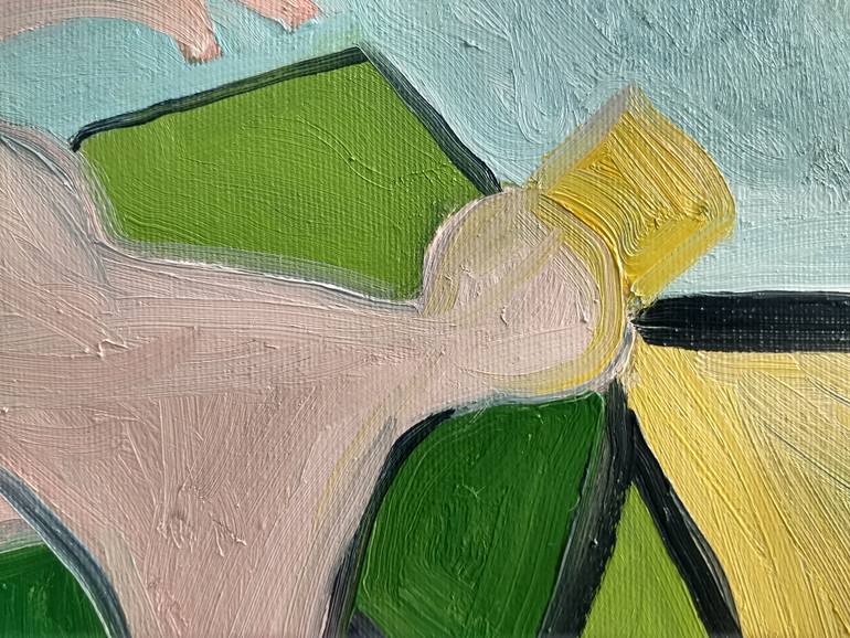 Original Cubism Nude Painting by Pavlo Ponomarenko
