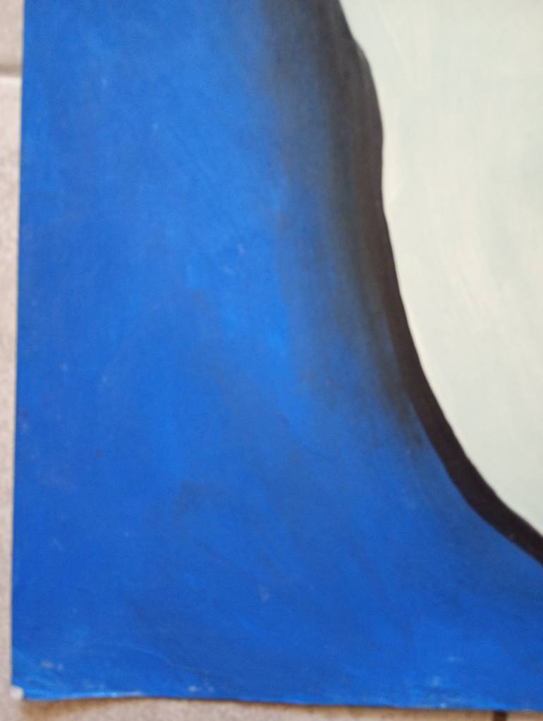 Original Cubism Body Painting by Pavlo Ponomarenko