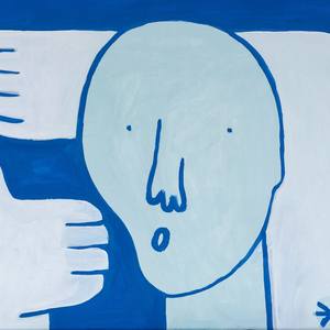 Positive state artwork good greetings all ok thumbs up painting