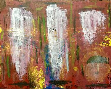 Original Abstract Expressionism Patterns Paintings by Mauricio Jimenez