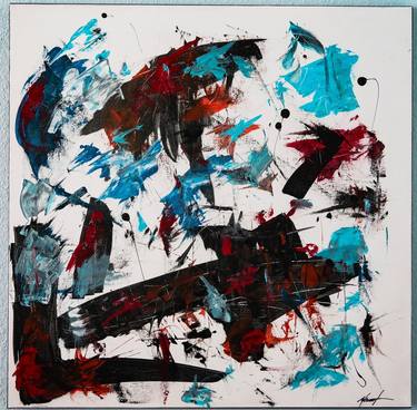 Original Abstract Painting by Mauricio Jimenez